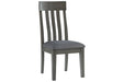 Hallanden Two-tone Gray Dining Chair, Set of 2 - D589-01 - Vega Furniture