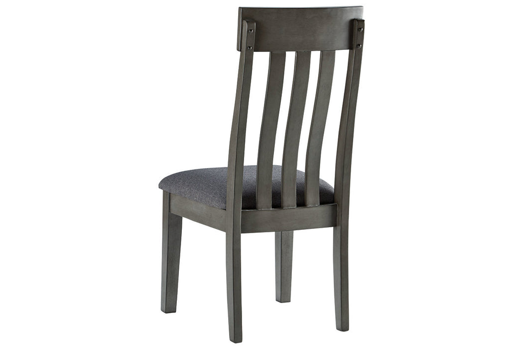 Hallanden Two-tone Gray Dining Chair, Set of 2 - D589-01 - Vega Furniture