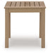 Hallow Creek Driftwood Outdoor End Table - P560-702 - Vega Furniture