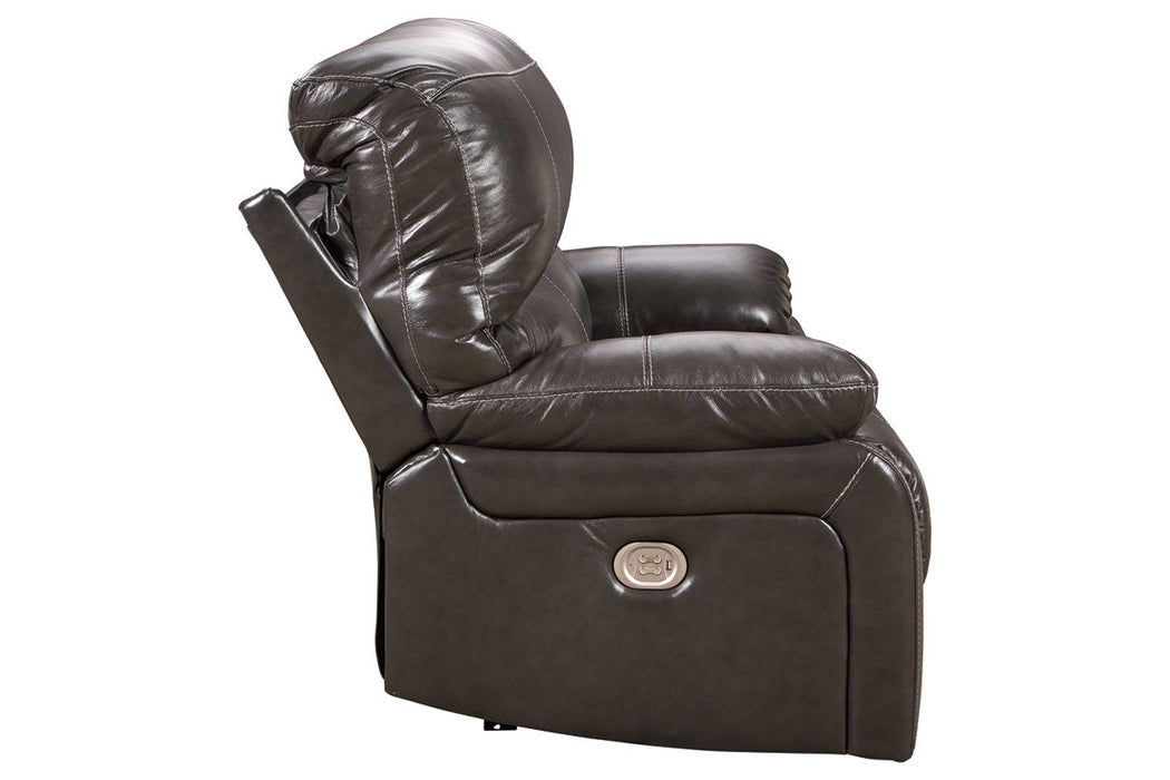 Hallstrung Gray Oversized Power Recliner - U5240382 - Vega Furniture