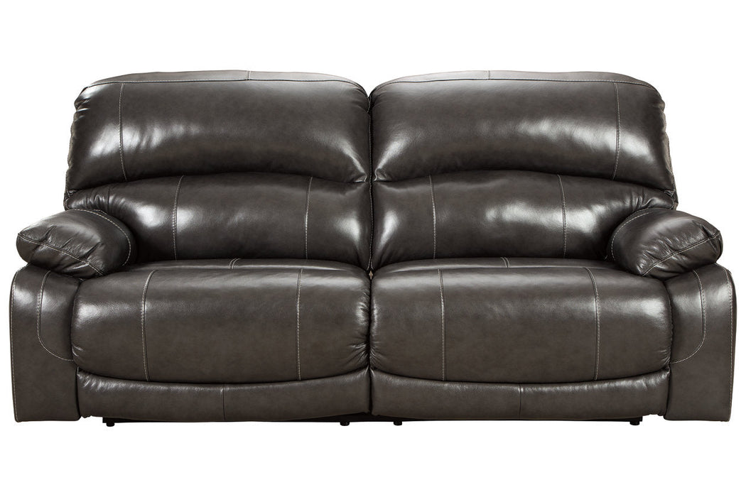 Hallstrung Gray Power Reclining Sofa - U5240347 - Vega Furniture