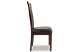 Hammis Dark Brown Dining Chair, Set of 2 - D310-01 - Vega Furniture