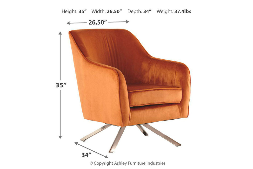 Hangar Rust Accent Chair - A3000174 - Vega Furniture