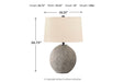 Harif Beige Table Lamp - L235624 - Vega Furniture