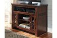 Harpan Reddish Brown 42" TV Stand - W797-18 - Vega Furniture