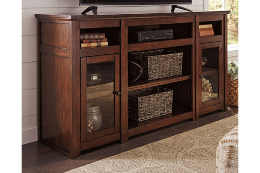 Harpan Reddish Brown 72" TV Stand - W797-68 - Vega Furniture