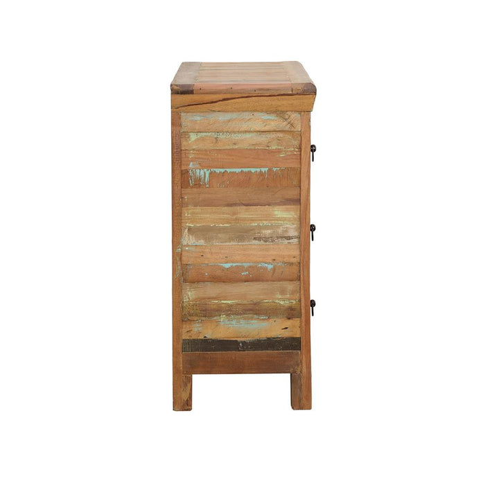 Harper Reclaimed Wood 4-Drawer Accent Cabinet - 950366 - Vega Furniture