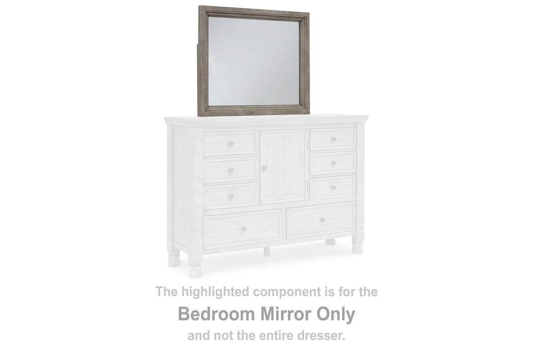 Harrastone Gray Bedroom Mirror - B816-36 - Vega Furniture