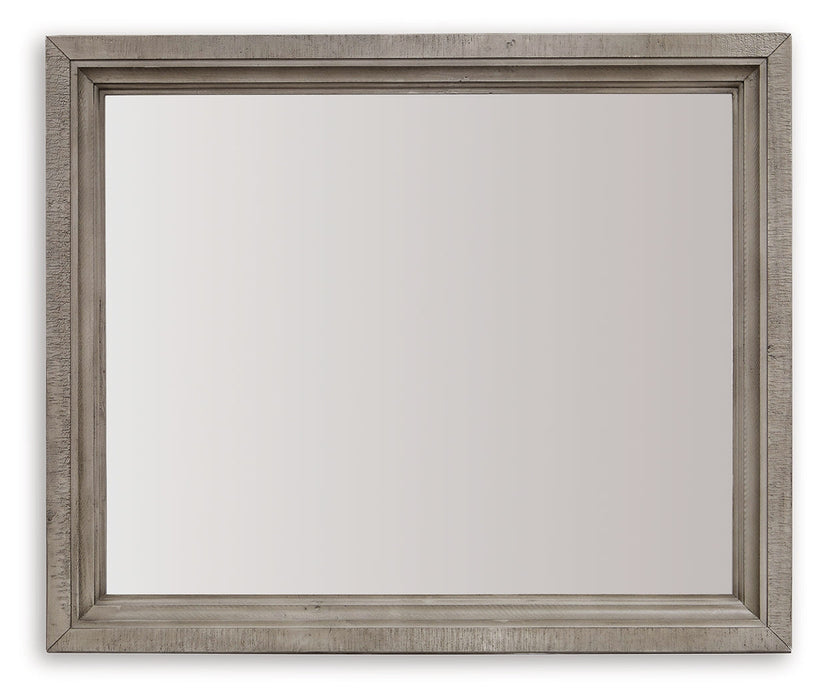 Harrastone Gray Bedroom Mirror - B816-36 - Vega Furniture
