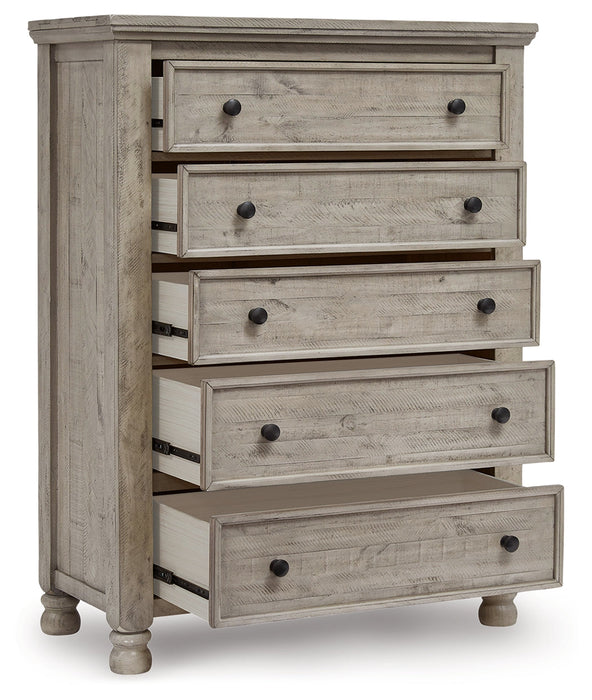 Harrastone Gray Chest of Drawers - B816-46 - Vega Furniture