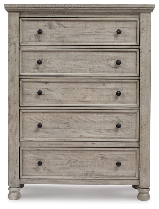 Harrastone Gray Chest of Drawers - B816-46 - Vega Furniture