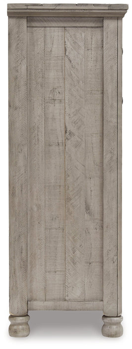 Harrastone Gray Chest of Drawers - B816-46 - Vega Furniture