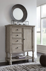 Harrastone Gray Door Chest - B816-48 - Vega Furniture