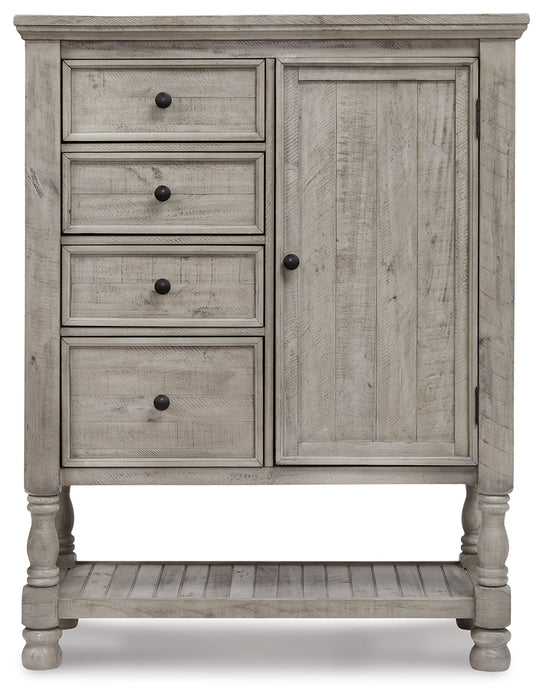 Harrastone Gray Door Chest - B816-48 - Vega Furniture
