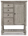 Harrastone Gray Door Chest - B816-48 - Vega Furniture