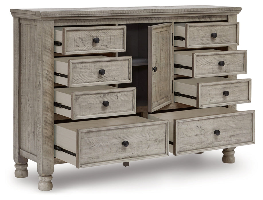 Harrastone Gray Dresser - B816-31 - Vega Furniture