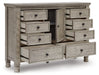 Harrastone Gray Dresser - B816-31 - Vega Furniture