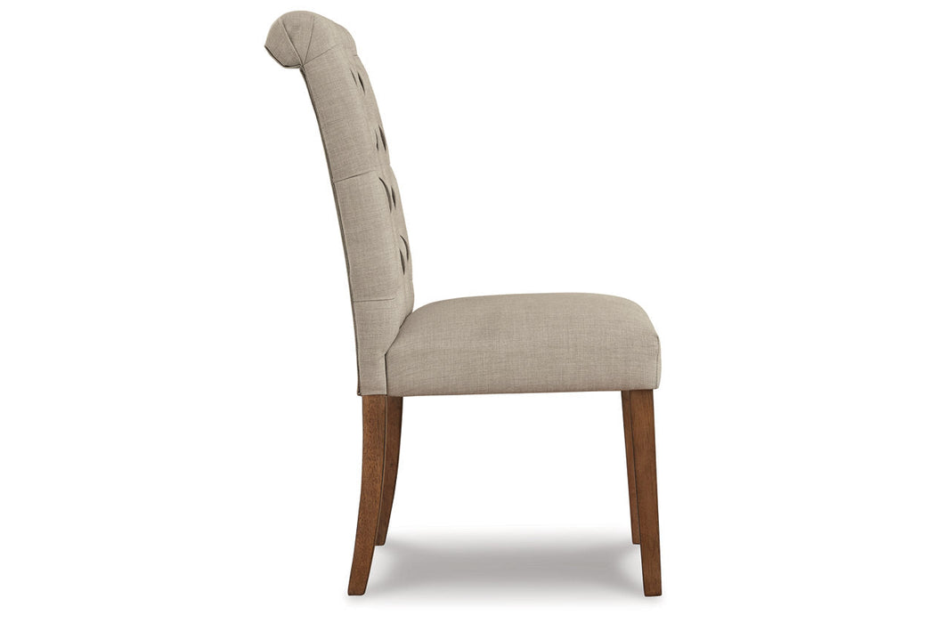 Harvina Beige Dining Chair, Set of 2 - D324-03 - Vega Furniture