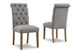 Harvina Gray Dining Chair, Set of 2 - D324-01 - Vega Furniture