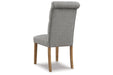 Harvina Gray Dining Chair, Set of 2 - D324-01 - Vega Furniture