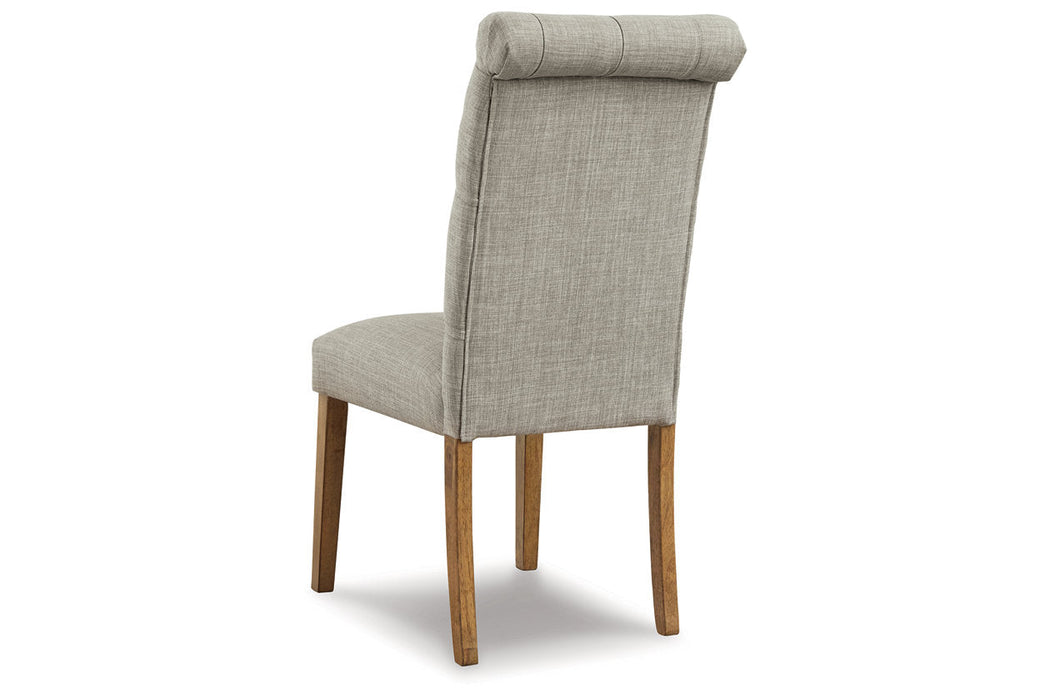 Harvina Light Gray Dining Chair, Set of 2 - D324-02 - Vega Furniture