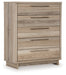 Hasbrick Tan Chest of Drawers - B2075-345 - Vega Furniture