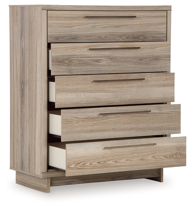 Hasbrick Tan Chest of Drawers - B2075-345 - Vega Furniture