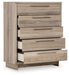 Hasbrick Tan Chest of Drawers - B2075-345 - Vega Furniture