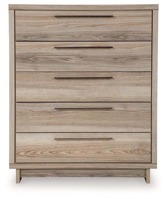 Hasbrick Tan Chest of Drawers - B2075-345 - Vega Furniture