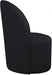 Hautely Black Boucle Fabric Accent | Dining Chair - 528Black - Vega Furniture