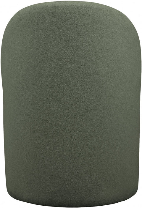 Hautely Green Boucle Fabric Accent | Dining Chair - 528Green - Vega Furniture