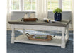 Havalance Gray/White Lift-Top Coffee Table - T814-9 - Vega Furniture