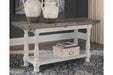 Havalance Gray/White Sofa/Console Table - T814-4 - Vega Furniture