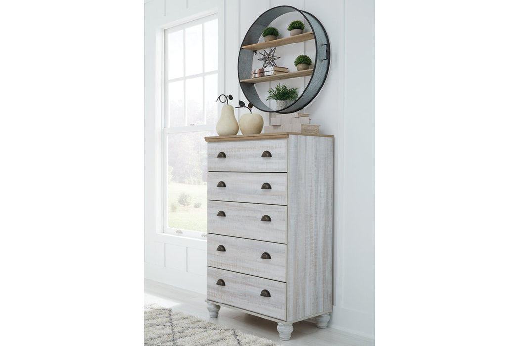 Haven Bay Two-tone Chest of Drawers - B1512-245 - Vega Furniture