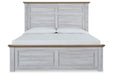 Haven Bay Two-tone King Panel Bed - SET | B1512-56 | B1512-58 | B1512-99 | B1512-61 - Vega Furniture