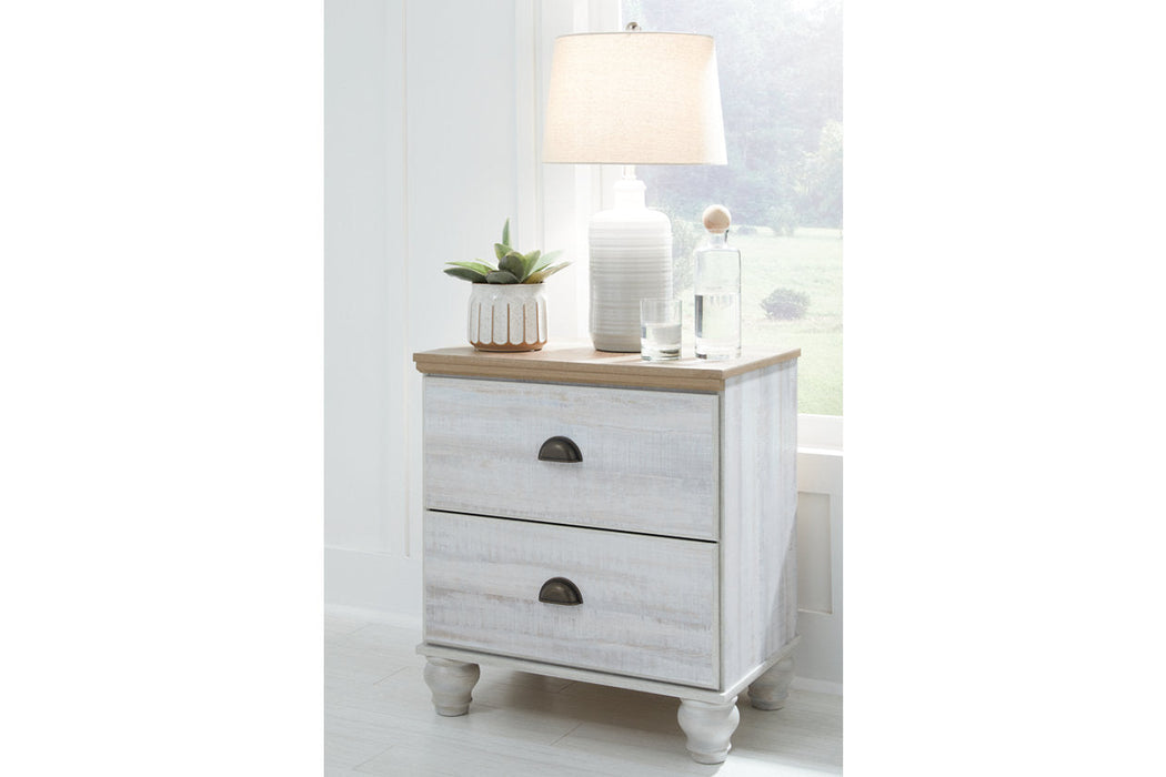 Haven Bay Two-tone Nightstand - B1512-92 - Vega Furniture