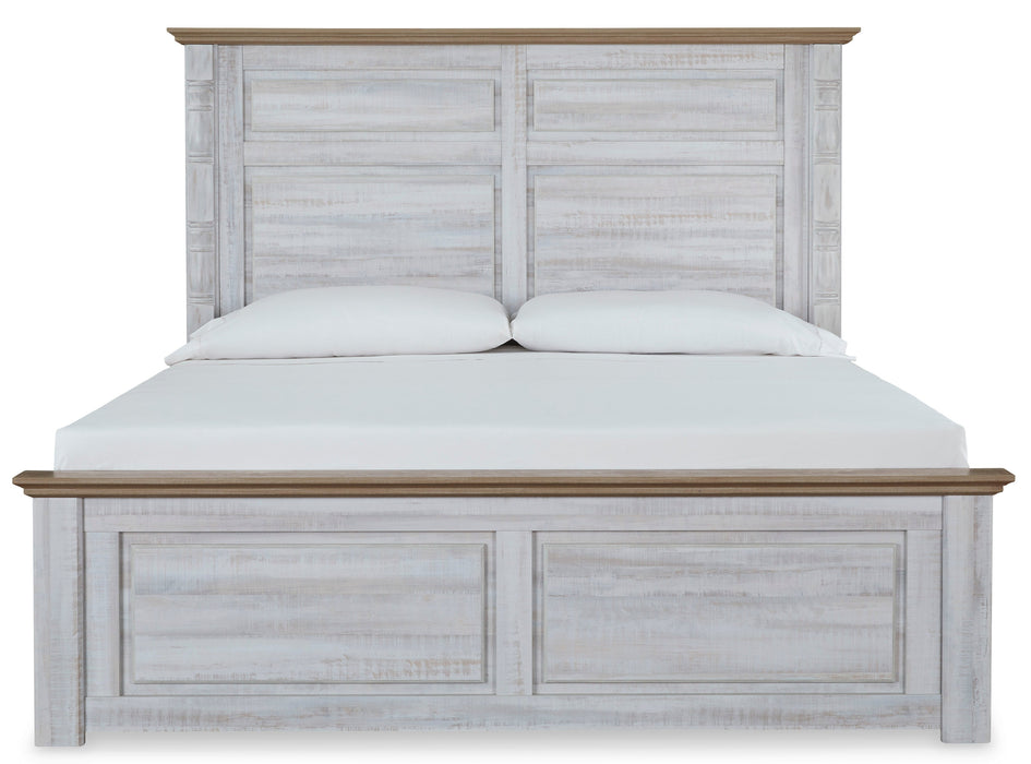 Haven Bay Two-tone Panel Bedroom Set - SET | B1512-56 | B1512-58 | B1512-99 | B1512-61 | B1512-231 | B1512-36 | B1512-92 | B1512-245 - Vega Furniture