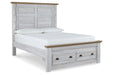 Haven Bay Two-tone Queen Panel Storage Bed - SET | B1512-54S | B1512-57 | B1512-98 | B1512-61 - Vega Furniture