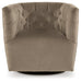 Hayesler Cocoa Swivel Accent Chair - A3000661 - Vega Furniture