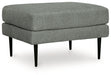Hazela Charcoal Ottoman - 4110214 - Vega Furniture