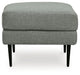 Hazela Charcoal Ottoman - 4110214 - Vega Furniture