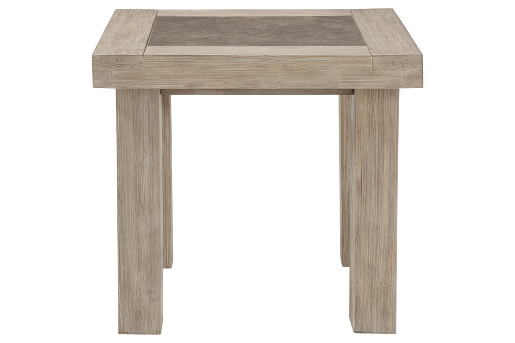 Hennington Light Brown End Table - T946-3 - Vega Furniture