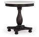 Henridge Black/White Accent Table - A4000565 - Vega Furniture