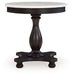 Henridge Black/White Accent Table - A4000565 - Vega Furniture