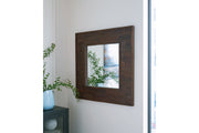 Hensington Brown Accent Mirror - A8010359 - Vega Furniture