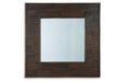 Hensington Brown Accent Mirror - A8010359 - Vega Furniture