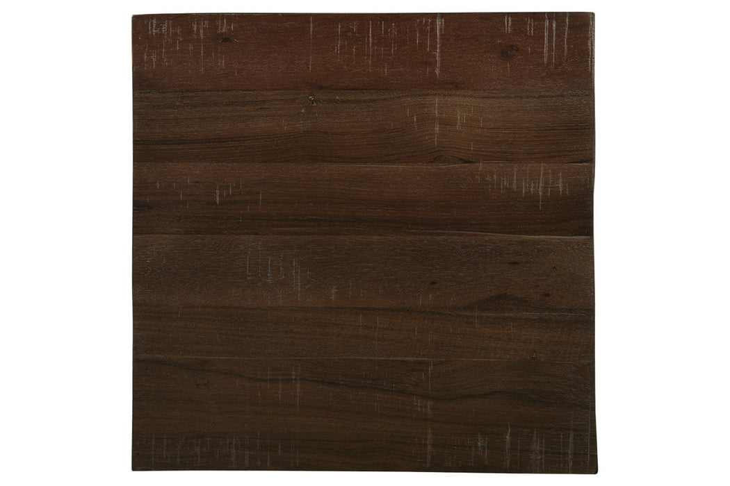 Hensington Brown/Black End Table - A4000555 - Vega Furniture