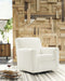 Herstow Ivory Swivel Glider Accent Chair - A3000365 - Vega Furniture