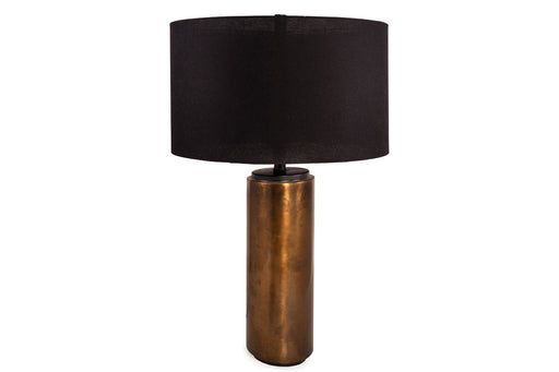 Hildry Antique Brass Finish Table Lamp - L208304 - Vega Furniture