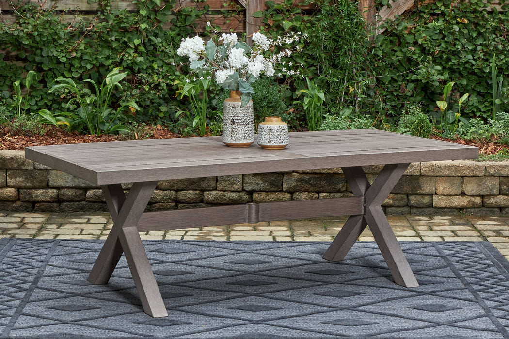 Hillside Barn Brown Outdoor Dining Table - P564-625 - Vega Furniture